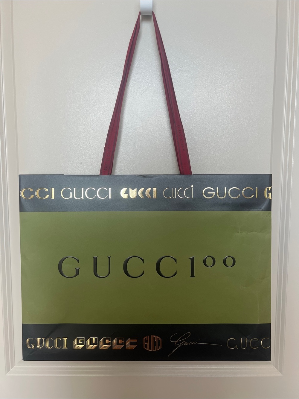 Gucci 100 Shopping Bag